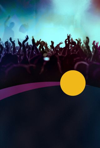 2017酒吧炫紫海报背景素材高清