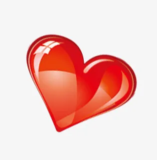 唯美精美炫光爱心免抠