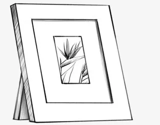 创意=合成效果简笔画边框免抠