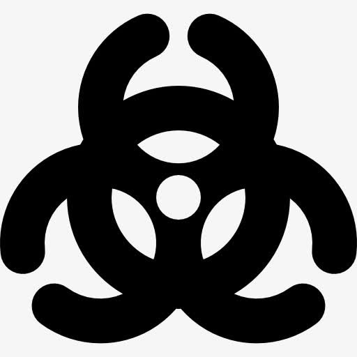 生物危害图标免抠