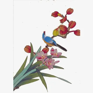 花鸟图免抠