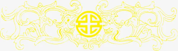 中国传统花纹免抠