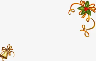 手绘卡通圣诞装饰免抠