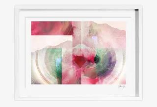 手绘艺术大厅画免抠