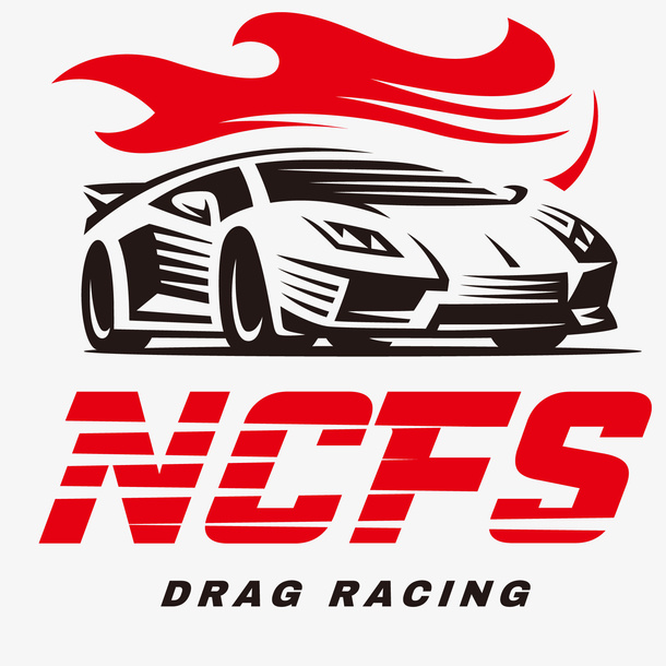 汽车比赛创意标签免抠标签元素