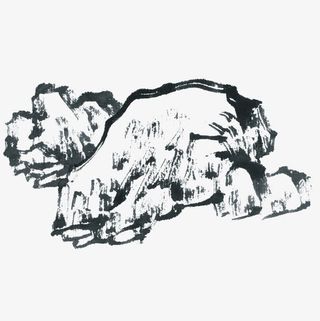 假山石头图片免抠装饰中国风元素