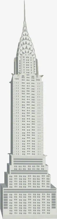 尖顶建筑免抠