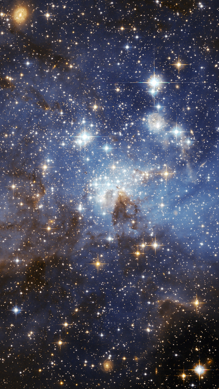 太空宽屏手机H5背景高清