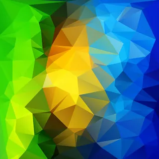 缤纷炫彩几何三角菱形背景