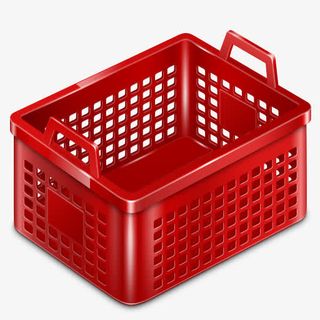 篮子里空的图标免抠