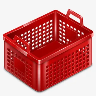 篮子里空的图标免抠