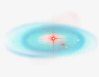 创意环形光效免抠