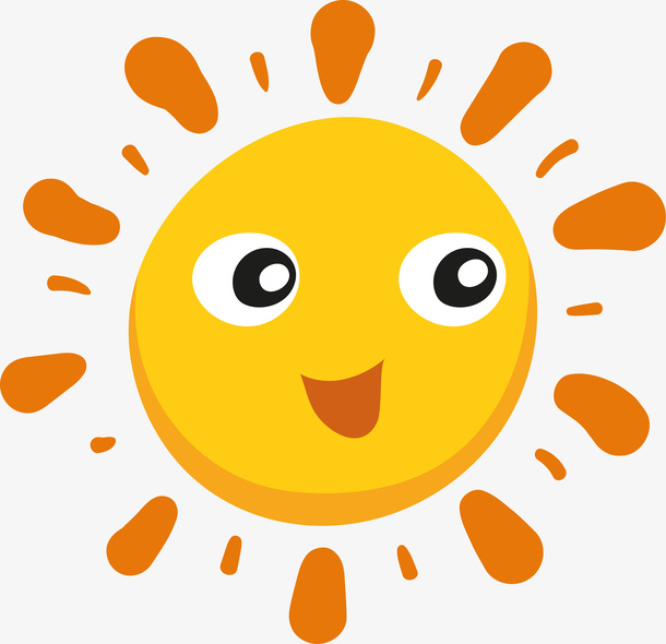 温馨可爱太阳免抠