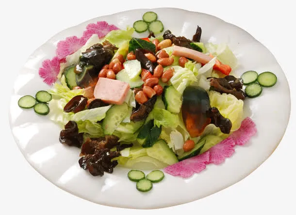 家常菜开胃小菜乡村拌菜免抠