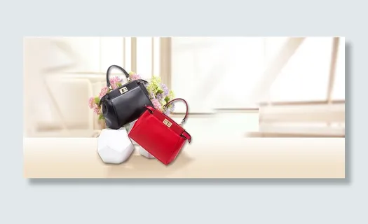 高端女包大促销景色背景高清