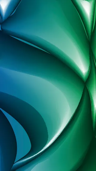 绿色炫彩H5背景高清