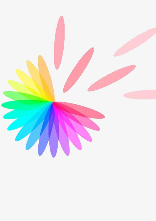 花瓣设计创意图案免抠