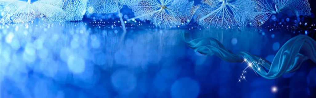 梦幻蓝色背景