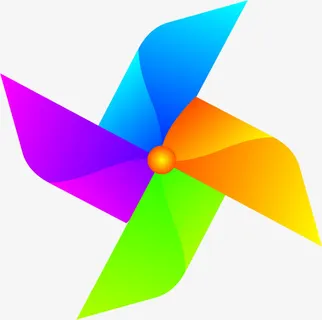 儿童节欢乐购风车免抠