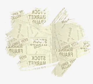 笔刷形状的报纸免抠素材免抠