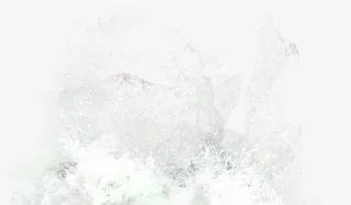 绿色清新烟雾效果元素免抠