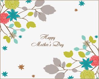 矢量花枝素材免抠