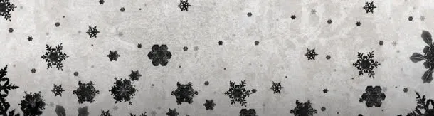 冬天雪景banner创意设计