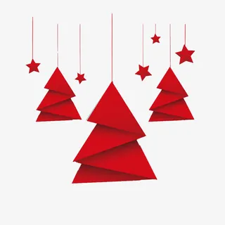 红色喜报元素免抠