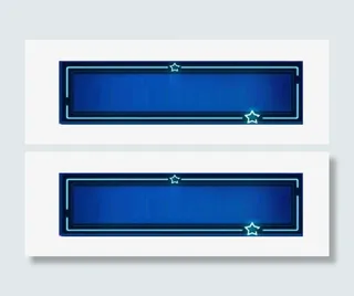 科技感边框免抠