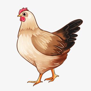 卡通小鸡元素免抠