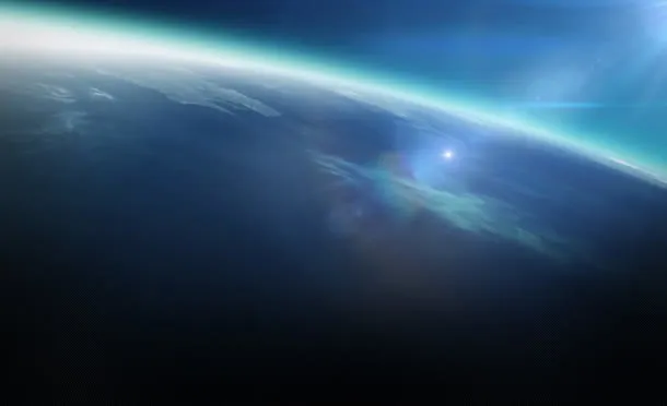 蓝天神秘宇宙光效免抠