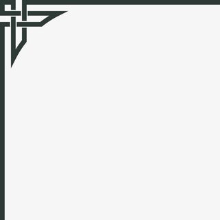 黑色简约方格框架免抠