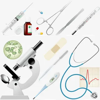 矢量医疗用品免抠