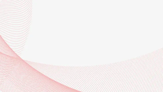 红色线条花纹免抠装饰效果特效元素