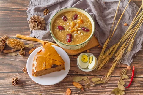 红糖小米大枣粥免抠