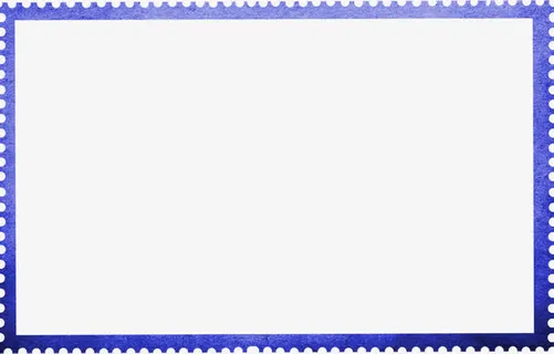 相框边框图片 邮票边框免抠