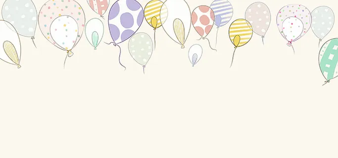 卡通手绘气球创业背景海报banner高清