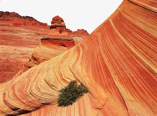 新疆吐鲁番火焰山免抠