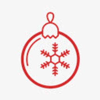 节日气氛剪纸 圣诞装饰球免抠