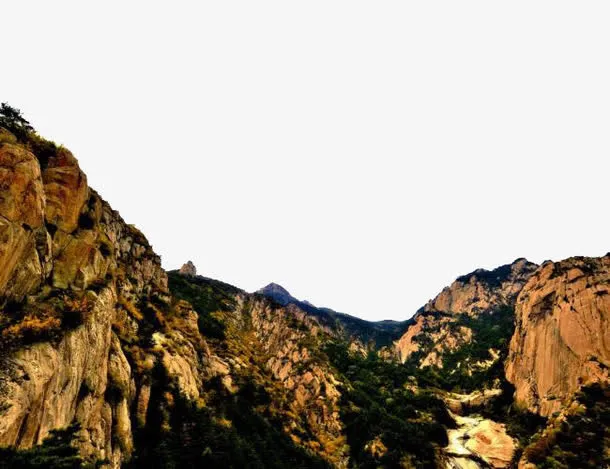 高山大山自然景观免抠