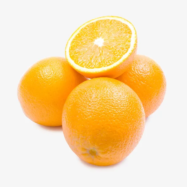 新鲜橙子实物摄影图免抠