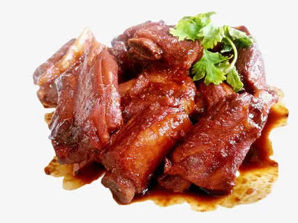酱汁排骨免抠