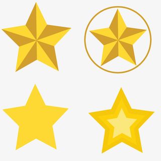 新中国五角星免抠