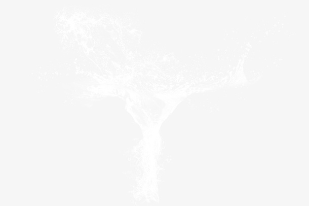 喷溅的水柱 喷洒免抠