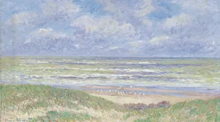 油画风莫奈风背景