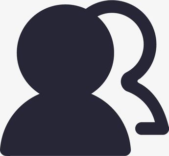 面型图标1_联系人通讯录免抠