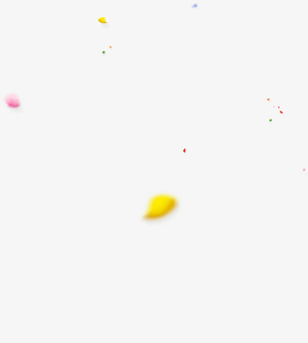 黄色花瓣 红色花瓣png免抠