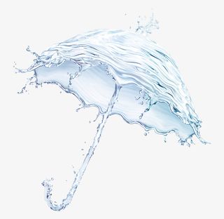 水做的雨伞免抠