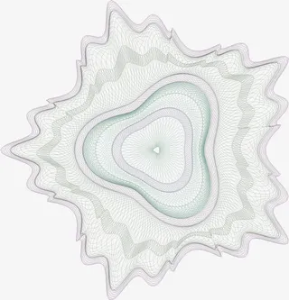 矢量证书防伪花纹底纹素材免抠