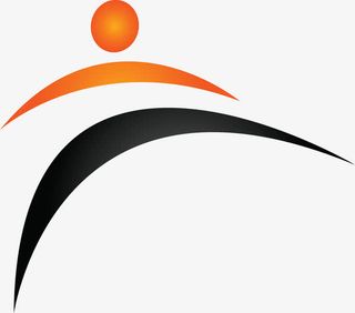 简易的瑜伽动作矢量图免抠